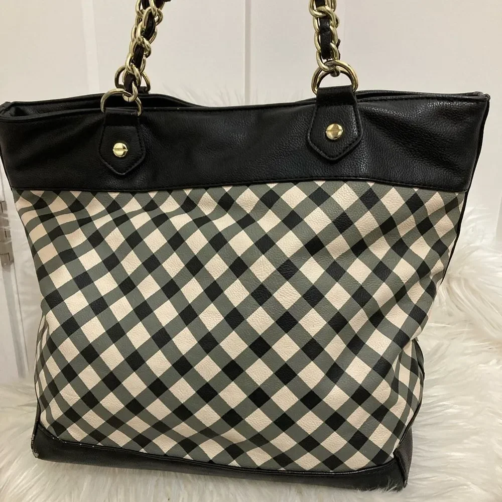 Betsey Johnson Betseyville Check Mate Bag - Picture 4 of 14